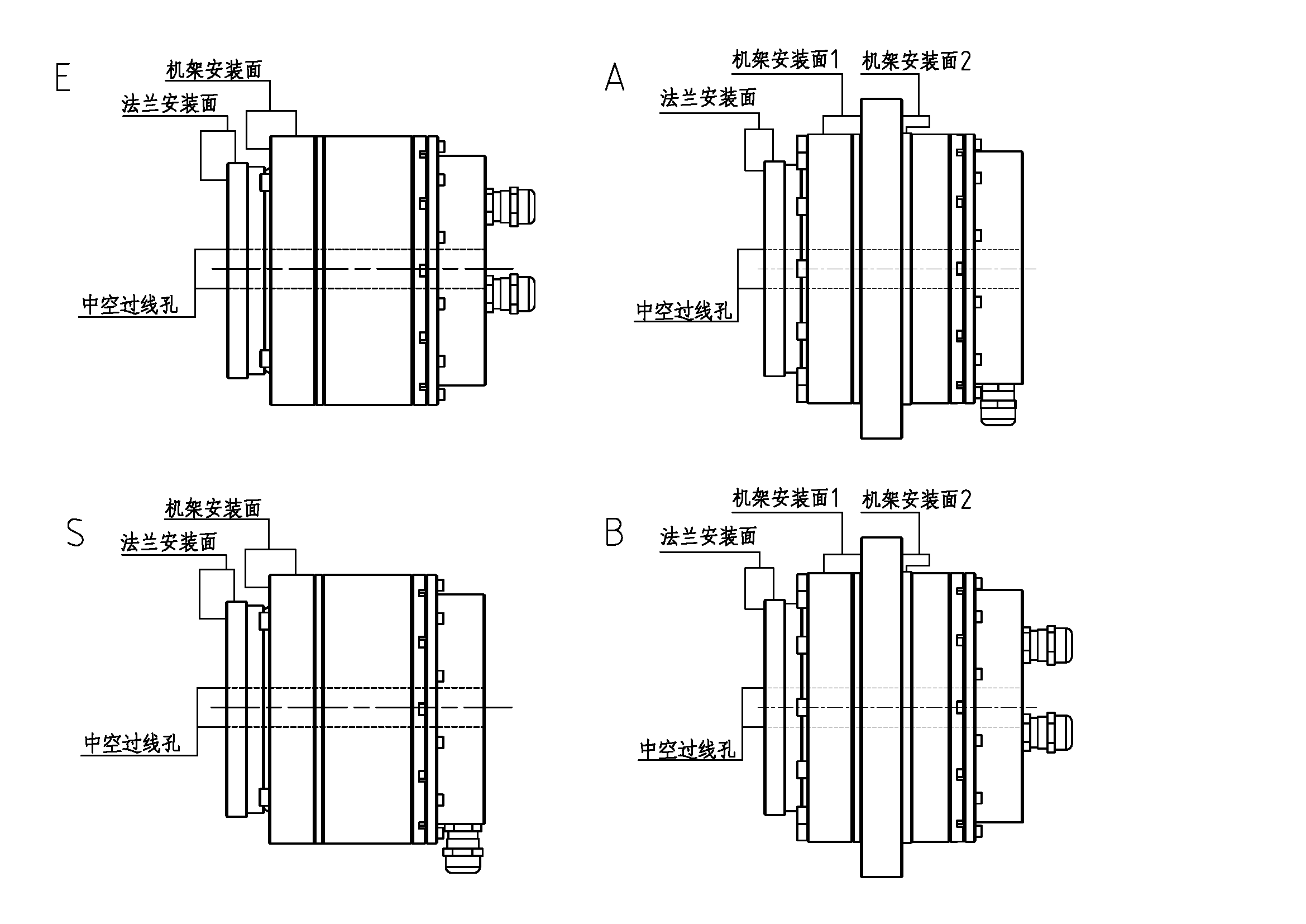 结构形式 示意图